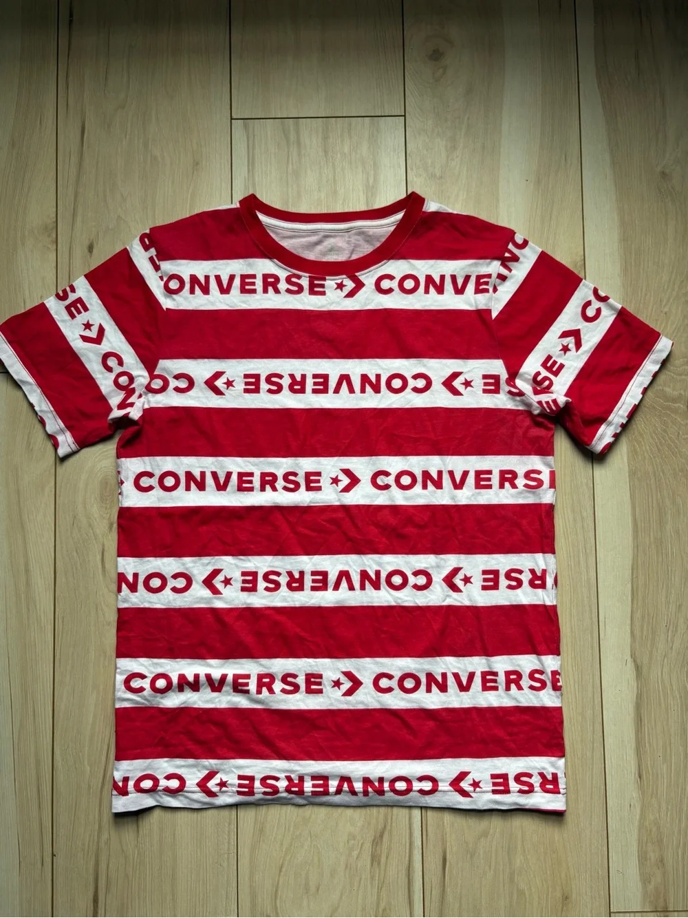 Converse Graphic T-Shirt Bundle Lot of 2 Youth XL 13-15 Years Logo Print Stripe